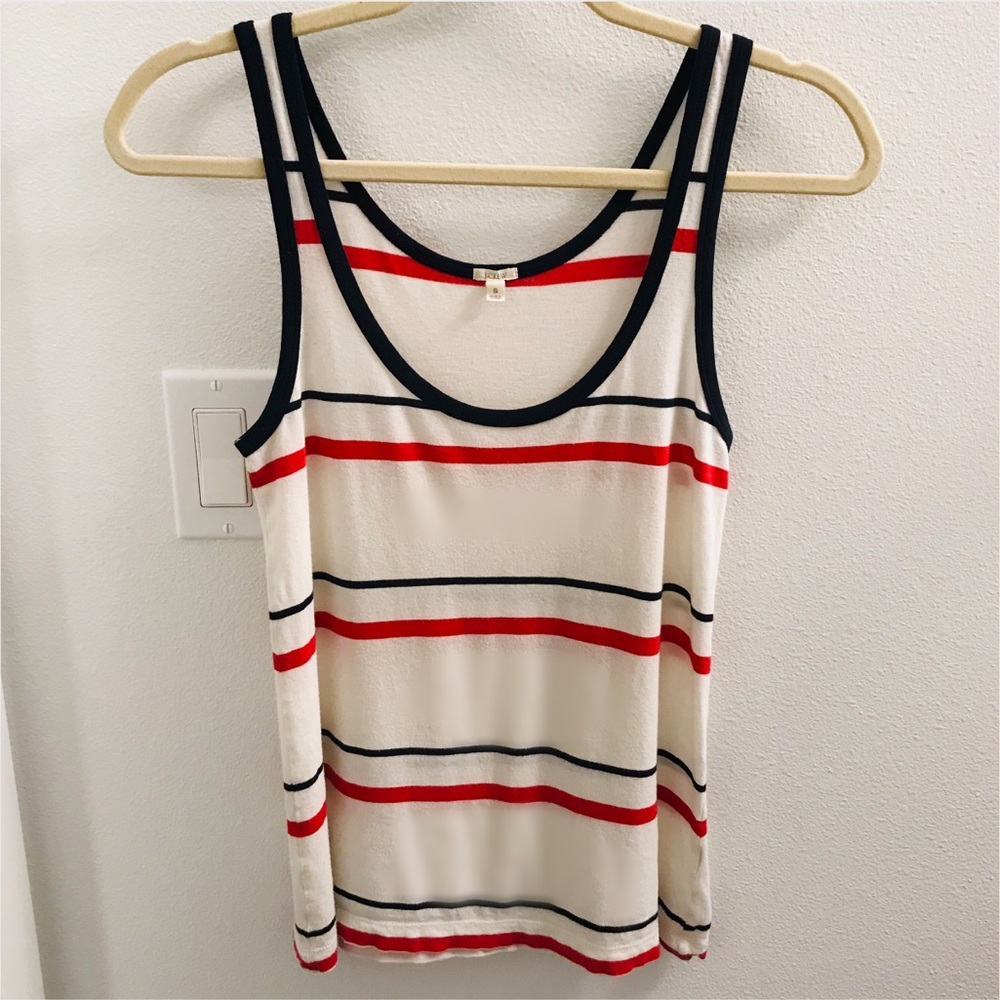 J. Crew Striped Tank Top